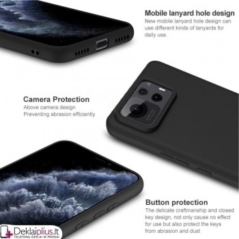 Silikoninis plonas dėklas - juodas (Asus Zenfone 12 Ultra) Silikoninis plonas dėklas - juodas (Asus Zenfone 12 Ultra)